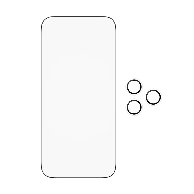 PanzerGlass 2-in-1 Essentials Bundle iPhone 17 Pro Max odolný proti poškriabaniu a nárazom