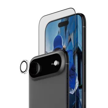 PanzerGlass 2-in-1 Essentials Bundle iPhone Air odolný proti poškriabaniu a nárazom