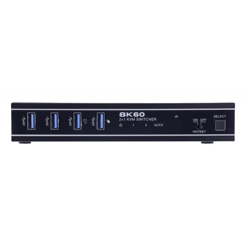 InLine 57885C KVM switch rackmontáž čierna