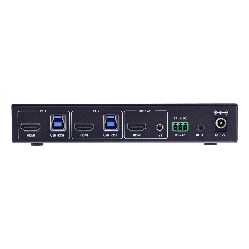 InLine 57885C KVM switch rackmontáž čierna