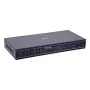 InLine 57885H KVM prepínač, 2-cestný, HDMI, dva monitory, 8K60Hz, USB hub, čierny