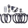 InLine 57885H KVM prepínač, 2-cestný, HDMI, dva monitory, 8K60Hz, USB hub, čierny