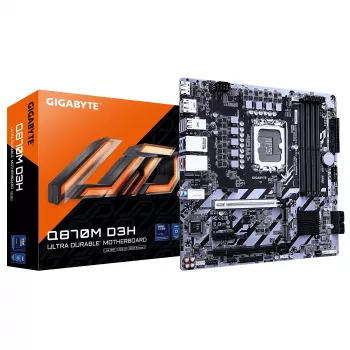 Gigabyte Q870M D3H Základná doska, LGA1851, Micro ATX, Q870