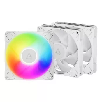 ARCTIC Freezer P14 Pro A-RGB (biela) - balenie 3 ks 140 mm A-RGB PWM ventilátory s káblovým rozdeľovačom