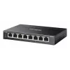 TP-Link Omada ES208GP sieťový switch Managed L2 Gigabit Ethernet (10/100/1000) Power over Ethernet (PoE) lišta DIN čierny