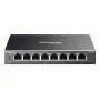 TP-Link Omada ES208GP sieťový switch Managed L2 Gigabit Ethernet (10/100/1000) Power over Ethernet (PoE) lišta DIN čierny
