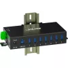 InLine 35396B rozbočovač USB 3.2 Gen 1 (3.1 Gen 1) Type-B 5000 Mbit/s čierny