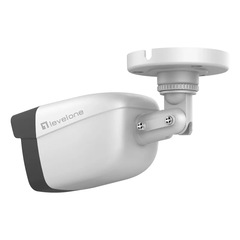 LevelOne GEMINI pevná IP kamera, 2 megapixely, H.265, 802.3af PoE, IR LED, interiér/exteriér