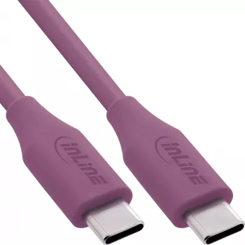 InLine 35892P USB kábel USB 2.0 2 m USB C fialový