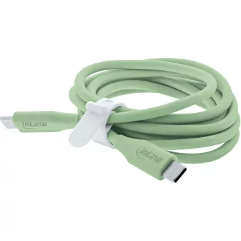 USB kábel InLine 35892G 2m USB C zelený USB 2.0 0,48 Gbit/s