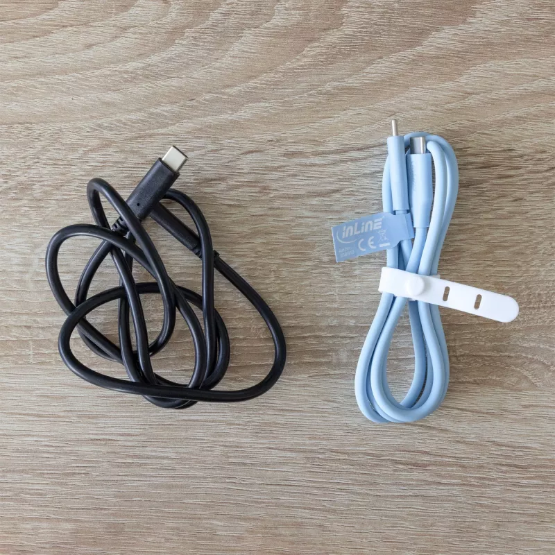 InLine 35892B USB kábel USB 2.0 2 m USB C modrý