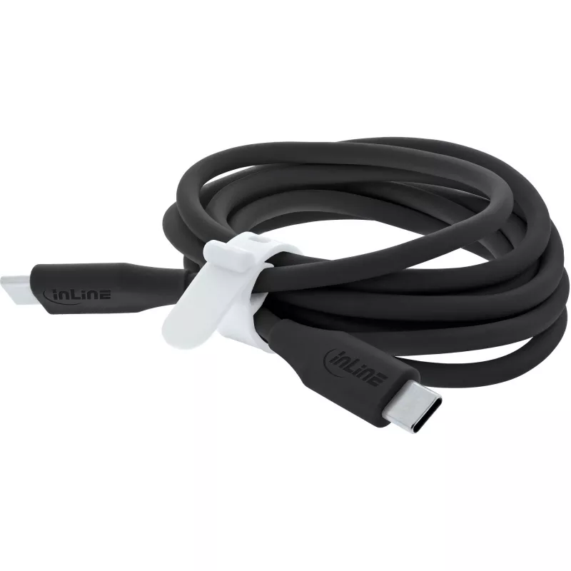 InLine 35891 USB kábel USB 2.0 1 m USB-C čierny