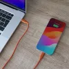 USB kábel InLine 35895O 0,5 m USB-C oranžový USB 2.0 0,48 Gbit/s