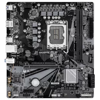 Základná doska GIGABYTE H610M D3W LGA1700 pre Intel CPU 12.–14. generácie, 5+1+1 VRM, DDR5 do 5600 MHz, 128 GB, PCIe 3.0 M.2, 1 GbE, USB 3.2 Gen1