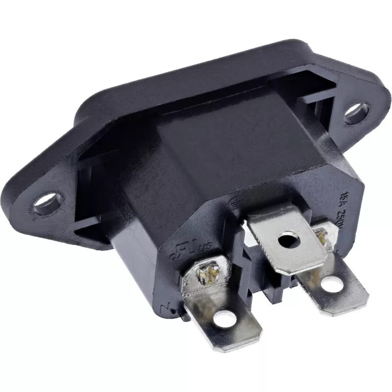 InLine S-16701 adaptér sieťovej zástrčky čierny
