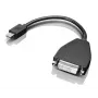 Lenovo 0B47090 video kábel adaptér 0,2 m Mini-DisplayPort SL-DVI čierny