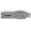 Kľúč na blokovanie portov Lindy USB Type-A Port Blocker Key modrý
