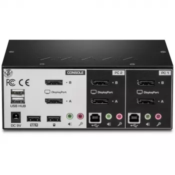 KVM prepínač Trendnet TK-240DP čierny