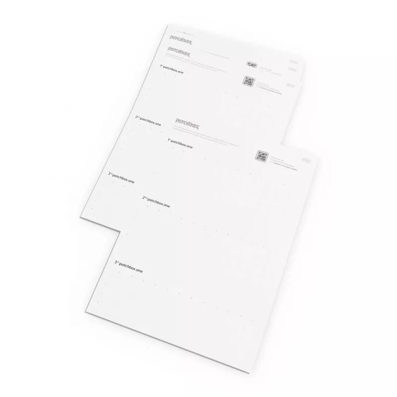 Príslušenstvo k patch panelu Patchbox PONEIDLABEL — papierové etikety pre patch panely (PONEIDLABEL)
