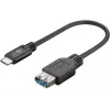 Predlžovací kábel USB-C na USB-A Goobay 67894