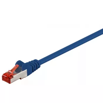 Sieťový kábel Goobay 95512 modrý 5 m Cat6 S/FTP
