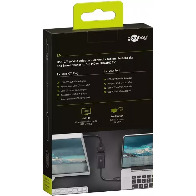 USB grafický adaptér Goobay 51776