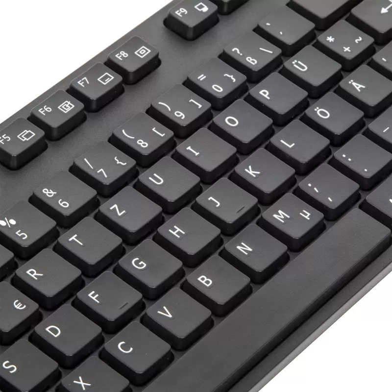 Targus AKB30DE klávesnica Home USB QWERTZ nemecká čierna