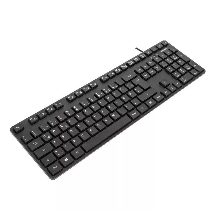 Targus AKB30DE klávesnica Home USB QWERTZ nemecká čierna