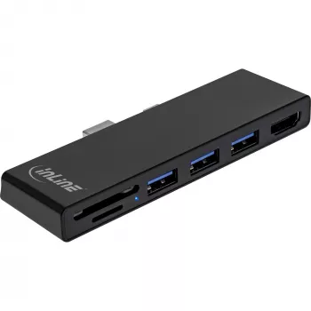 InLine Surface Pro 4/5/6 MultiHub USB-C dokovací adaptér