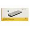 Dokovacia stanica pre notebook DeLOCK 87725 káblová Thunderbolt 3 čierno-strieborná