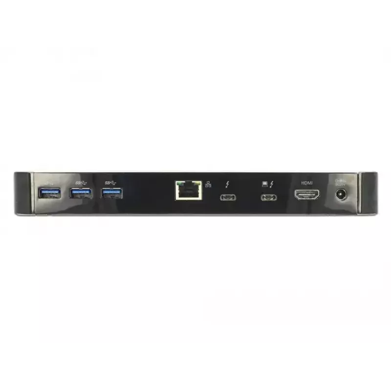 Dokovacia stanica pre notebook DeLOCK 87725 káblová Thunderbolt 3 čierno-strieborná