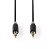 Audio kábel Nedis CABW22000AT10 1 m 3,5 mm medou plátovaný hliník