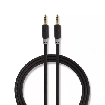 Audio kábel Nedis CABW22000AT10 1 m 3,5 mm medou plátovaný hliník