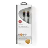 USB kábel Nedis CCBW64020AT20 USB4 Gen 2x2 2 m USB C čierno-strieborná