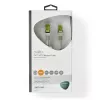 Nedis CCBW85420GY50 Sieťový kábel sivý 5 m Cat7 S/FTP