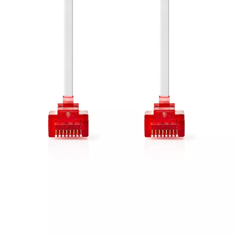 Nedis CCGP85216WT100 Sieťový kábel biely 10 m Cat6 U/UTP