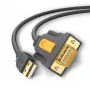 Ugreen 20210 sériový kábel čierny 1 m USB 2.0 RS-232