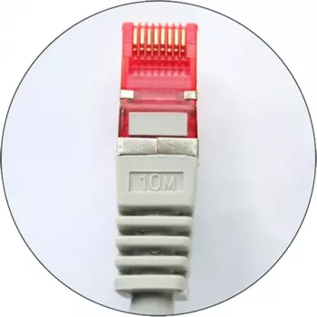 InLine patch kábel S/FTP PiMF Cat.6 250MHz meď bezhalogénový sivý 3m
