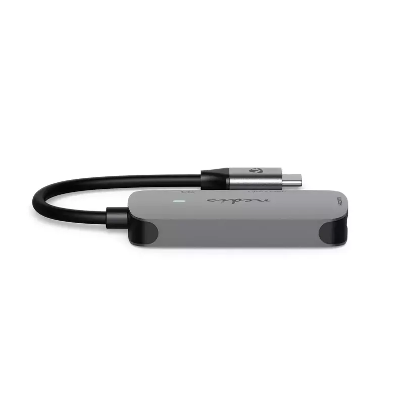 USB hub Nedis CCGB64230GY01 Type-C 5000 Mbit/s sivý