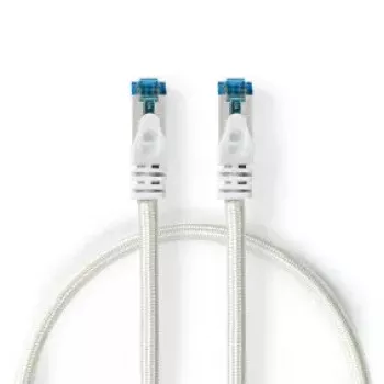 Sieťový kábel Nedis CCTB85321AL05 RJ-45 Cat6a 0,5 m strieborný