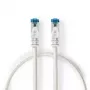 Sieťový kábel Nedis CCTB85321AL05 RJ-45 Cat6a 0,5 m strieborný