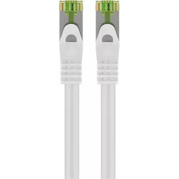 Sieťový kábel Wentronic 61108 7,5 m Cat8.1 S/FTP RJ-45 biely