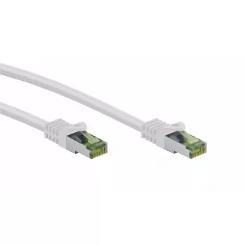 Sieťový kábel Wentronic 61108 7,5 m Cat8.1 S/FTP RJ-45 biely