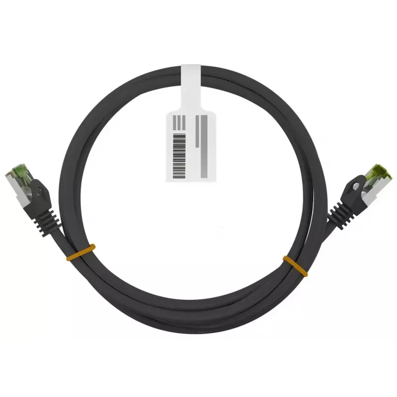 Sieťový kábel Wentronic 61095 3 m Cat8.1 S/FTP čierny