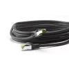 Sieťový kábel Wentronic 61095 3 m Cat8.1 S/FTP čierny