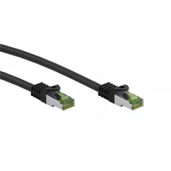 Sieťový kábel Wentronic 61098 10 m Cat8.1 S/FTP čierny