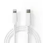 Lightning kábel Nedis CCGW39650WT10 1 m biely USB C