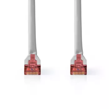 Sieťový kábel Nedis CCGL85220GY20 RJ-45 Cat6 2 m sivý