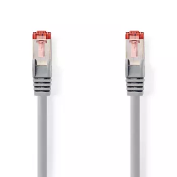 Sieťový kábel Nedis CCGL85221GY50 RJ-45 Cat6 5 m sivý