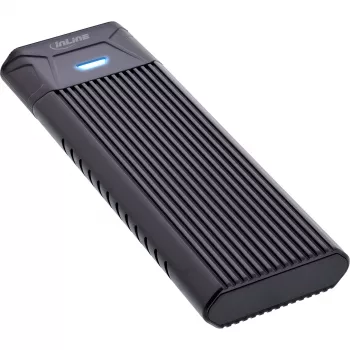 InLine USB3.2 Gen.2 USB-C na M.2 SSD (PCIe NVMe & SATA) puzdro